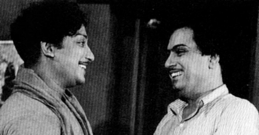 Sivaji Ganesan N MGR Sivaji Ganesan N MGR
